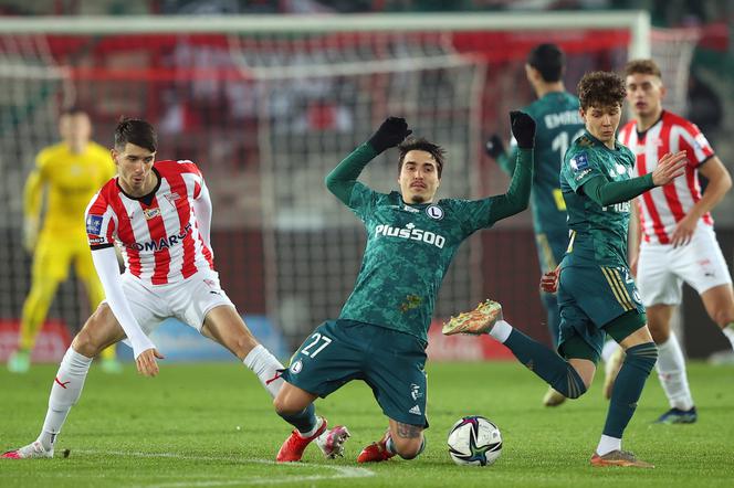 Cracovia - Legia SKRÓT MECZU. Wojskowi znów zawiedli!