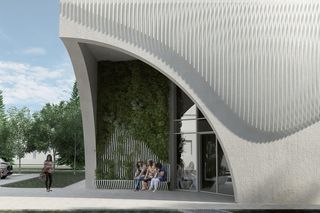 Biblioteka w Bełżycach - projekt