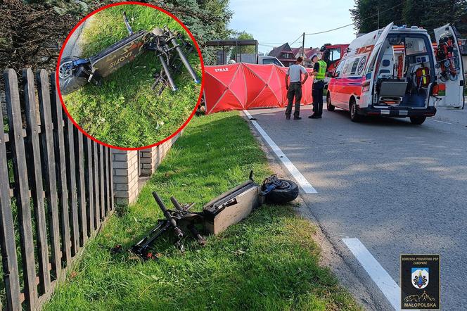 16-latek ofiarą śmiertelną wypadku w Bustryku. Potrącił go kierujący ciężarówką [ZDJĘCIA].