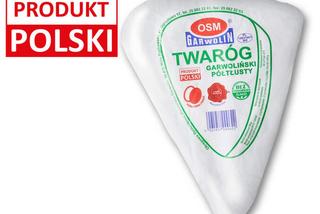 Nabiał w supercenie. Polski Twaróg z Garwolina 1,09 zł/100 g