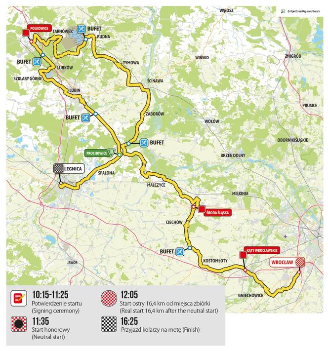 Tour de Pologne: Trasa VII etapu