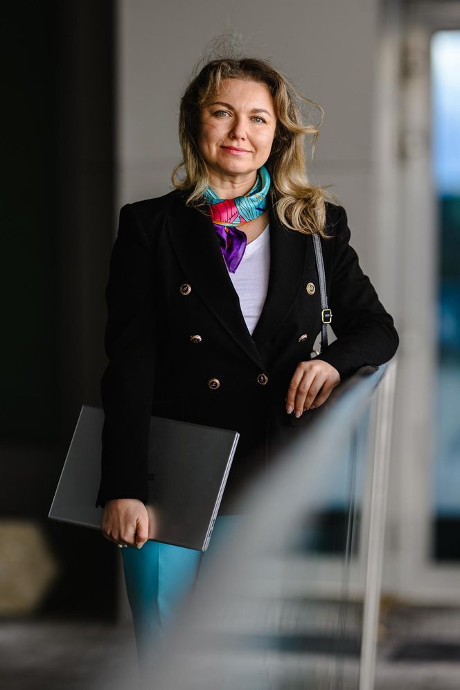 Z korporacji przesiadła się do taksówki