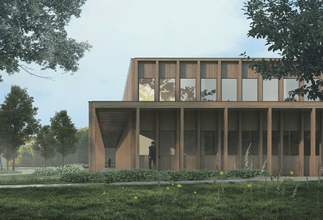 Wyniki konkursu na pasywny ośrodek zdrowia w Siechnicach