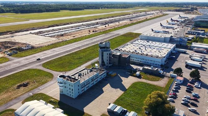 Rozbudowa Portu Lotniczego we Wrocławiu przez firmę Strabag