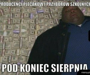 Memy o szkole i końcu wakacji