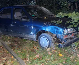 Policyjny pościg za 21-latkiem. Młody kierowca skończył w rowie