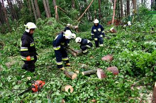 Trąba powietrzna przeszła przez Złocieniec