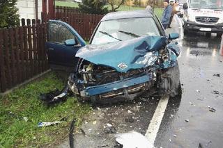 Groźny wypadek w Tryńczy na Podkarpaciu