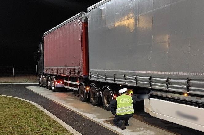 Ciężarówka zatrzymana na S3 ważyła o ponad 40 ton za dużo