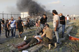 Potężny wybuch w Bejrucie