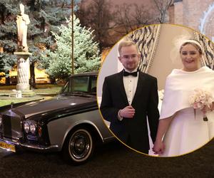 Semeniuk i Patkowski przyjechali na wesele stylowym autem. To klasyk! Rolls-Royce Silver Shadow z lat 70.