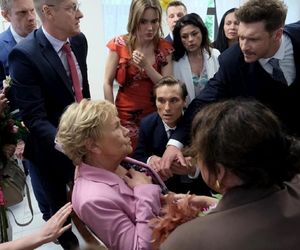 M jak miłość, odcinek 1890: Barbara zemdleje na ślubie Kamy i Marcina! To dlatego przełożą ceremonię - ZDJĘCIA