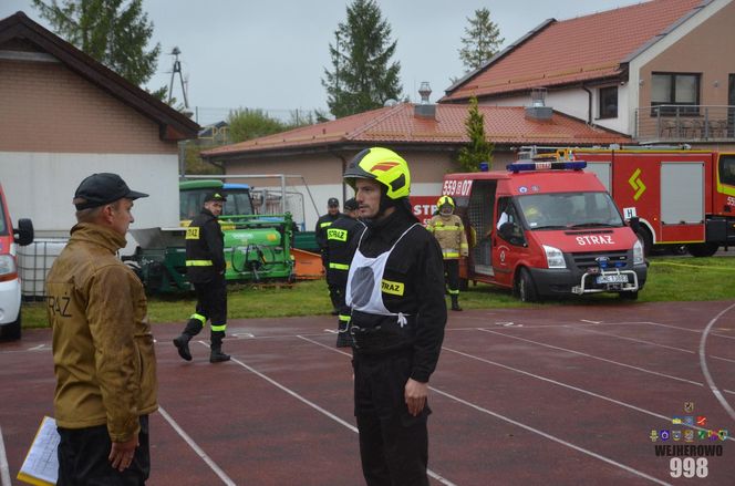 Powiatowe Zawody Sportowo-Pożarnicze jednostek OSP z terenu powiatu wejherowskiego. 