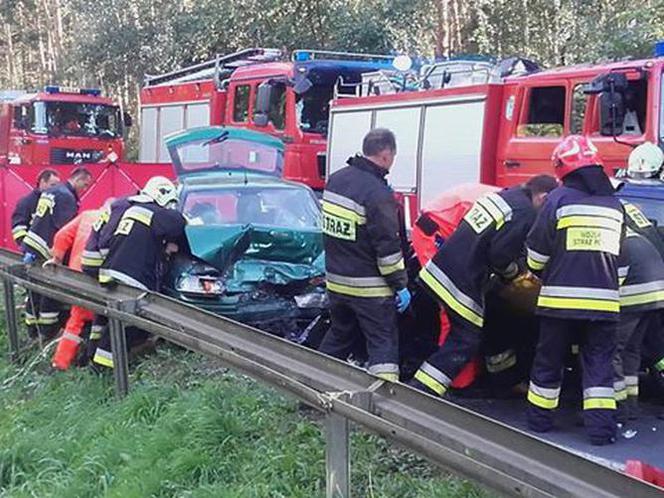 Wypadek na ul. Głuszyna w Poznaniu