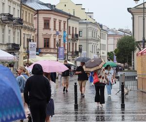 Fatalna pogoda w Lublinie! Miał być upał, a jest zlewa [GALERIA]