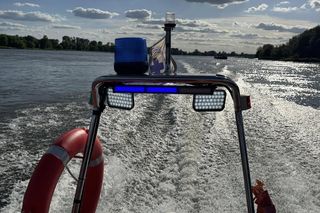 Akcja policji i toruńskiego WOPR. Nieodpowiedzialni spacerowicze pouczeni