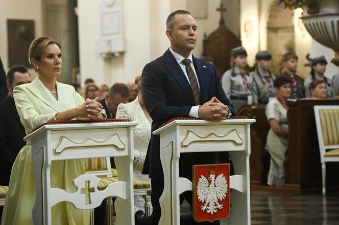 Marta Nawrocka na Dożynkach Prezydenkich