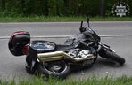 Ciągowice. Nie żyje 42-letni motocyklista. Wpadł pod nadjeżdżającą skodę