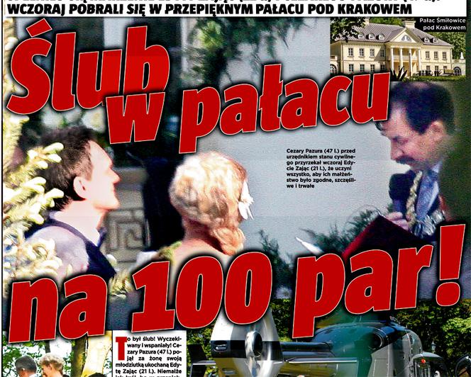 Ślub Pazury i Zając