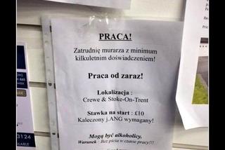 Najlepsze ogłoszenia z miejsc pracy! Nie uwierzysz że ktoś je wywiesił! 