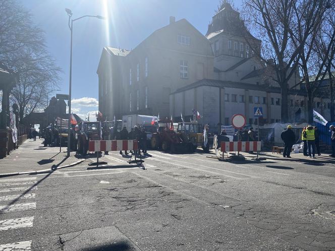 Protest rolników w Szczecinie 5 kwietnia 2023