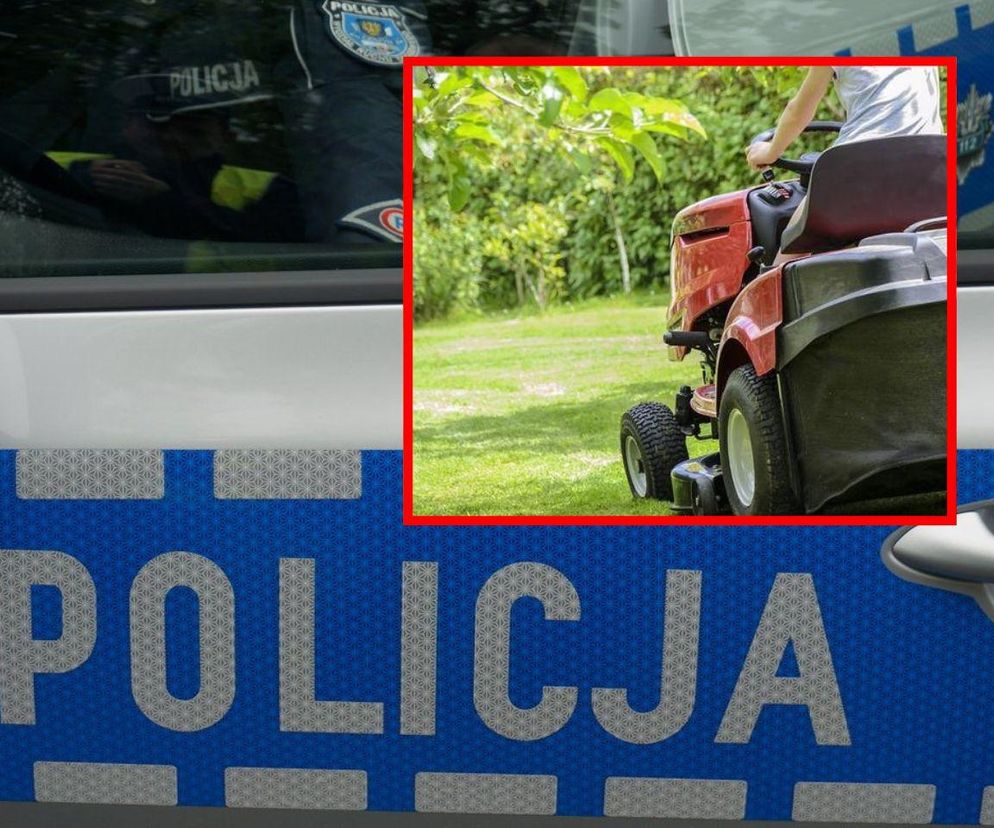 22-latek z Wisły kosił kosiarką ulicę i został skoszony przez policję. Złamał zakaz