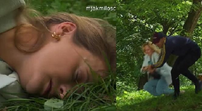 M jak miłość. Tak Julia straci dziecko Andrzeja! Cudem przeżyje napad w parku, ale poroni - ZDJĘCIA
