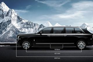 Opancerzony Rolls-Royce Cullinan - tuning firmy Klassen