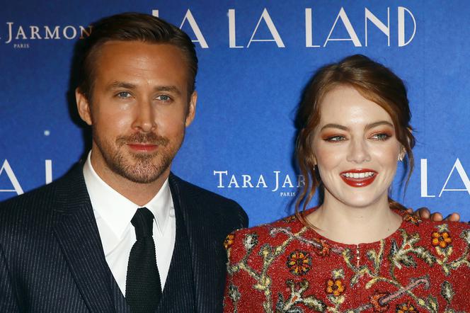 Ryan Gosling i Emma Stone na premierze La La Land