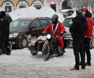 Śnieżyca niestraszna MotoMikołajom z Lublina!