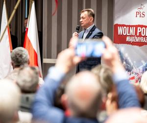 Były szef MON Mariusz Błaszczak w Olsztynie: „Żołnierze na rozkaz zagrają dla Owsiaka”