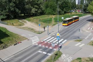To czarny punkt na rowerowej mapie Warszawy. Radny Białołęki interweniuje w sprawie niebezpiecznej ścieżki 