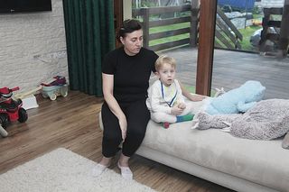 Małego Frania zabija potworny ból. Synek wyje, a my płaczemy razem z nim