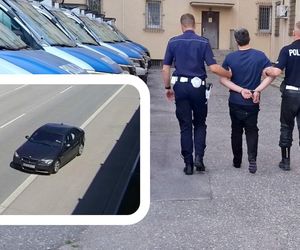 Jechał pod prąd wprost na limuzynę wiceministra. Był pobudzony