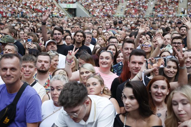 Koncert Jennifer Lopez w Warszawie (25.07.2025) - część druga. Organizatorem koncertu jest Prestige MJM