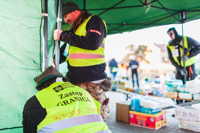 Harcerze z Siedlec aktywnie włączają się w pomoc uchodźcom w ramach kontyngentu humanitarnego ZHP "Zastęp Granica"