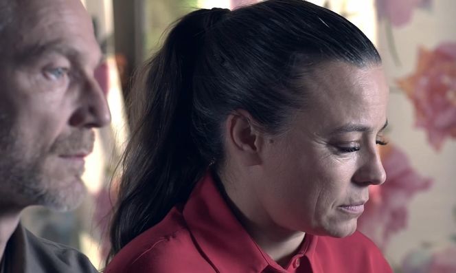 M jak miłość odc. 1881. Magda (Anna Mucha), Andrzej Budzyński (Krystian Wieczorek)