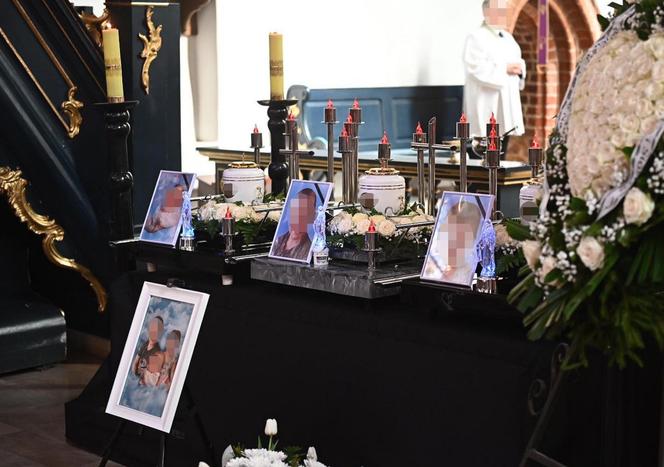 Starogard Gdański. Pogrzeb dzieci, które zmarły w tragicznym pożarze