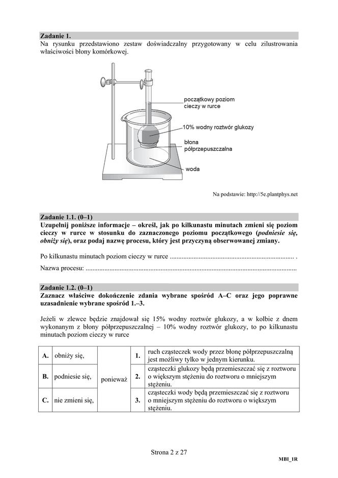 Matura 2018 z biologii [ARKUSZE CKE, ODPOWIEDZI]