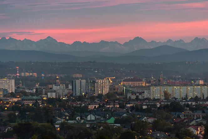 Z Krakowa znów było widać Tatry