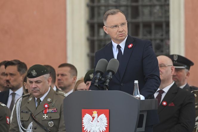 Uroczystości na pl. Zamkowym w Warszawie (3.05.2025)