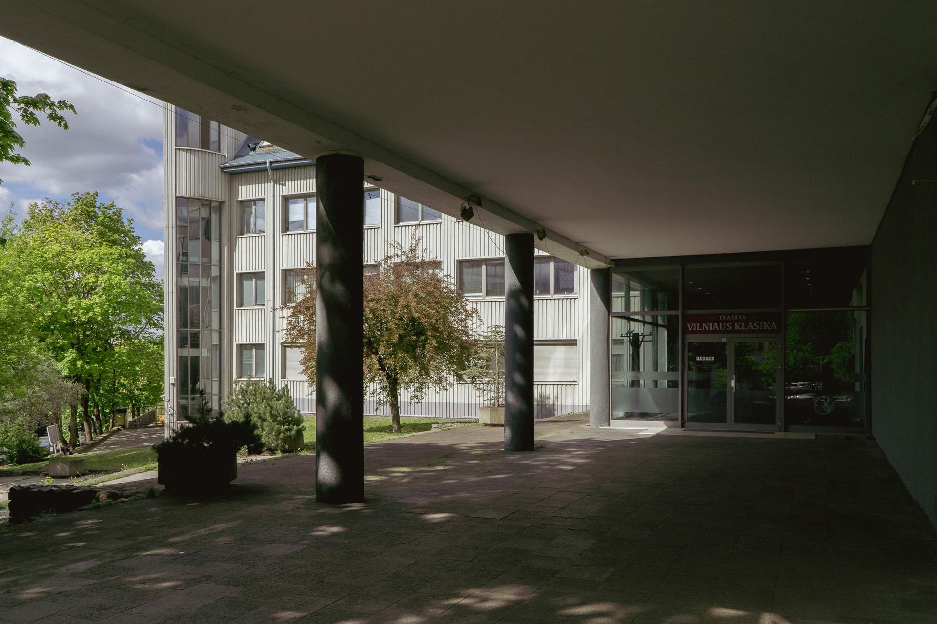 Kościół projektu Wiwulskiego / Dom Kultury Budowlanych w Wilnie