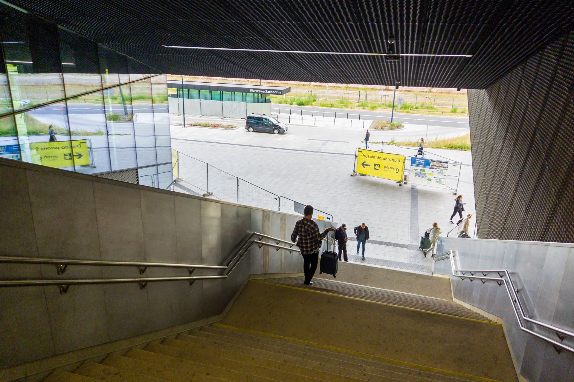 Stacja i dworzec Warszawa Zachodnia - sierpień 2025