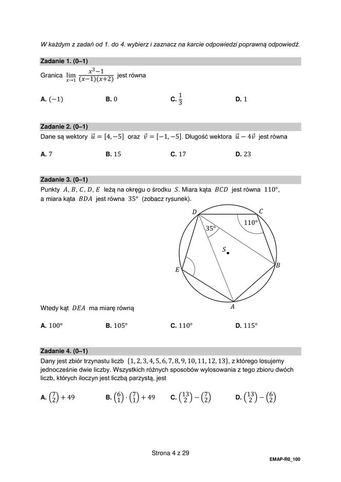 Matura 2023: matematyka rozszerzona. Arkusze CKE i odpowiedzi [Formuła 2015]