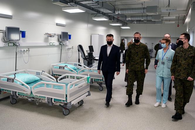 MON otworzył nowoczesny szpital  modułowy na warszawskim WIM 
