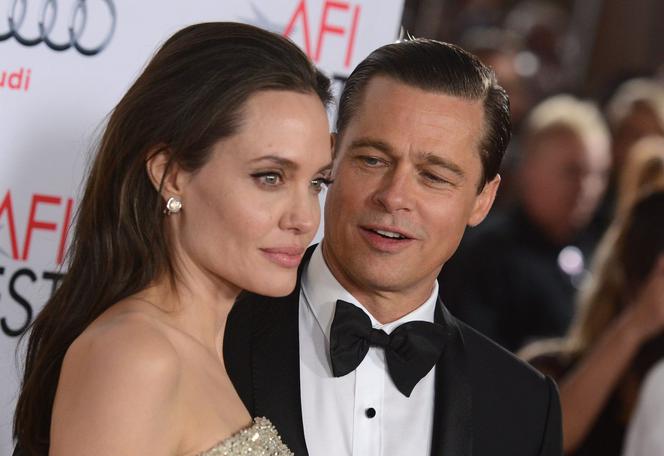 Angelina Jolie i Brad Pitt (12.04.2019)