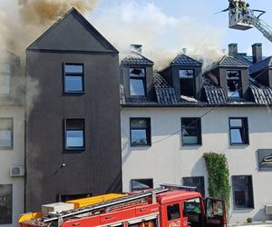 Pożar hotelu Senator w Starachowicach
