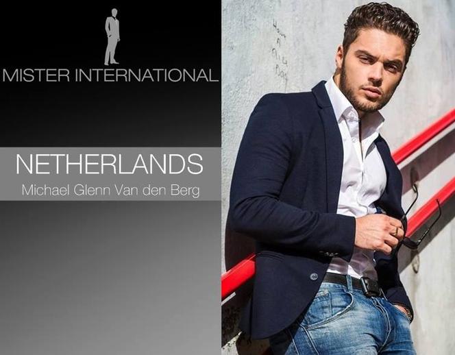 mister international/Holandia Michael van den Berg