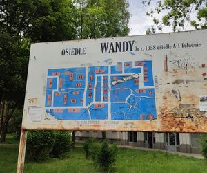 Os. Wandy, Nowa Huta, Kraków. Plan osiedla