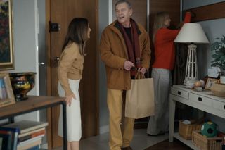 Barwy szczęścia odc. 3195. Agnieszka (Katarzyna Tlałka), Kasia (Katarzyna Glinka), Czesław (Marian Jaskulski)